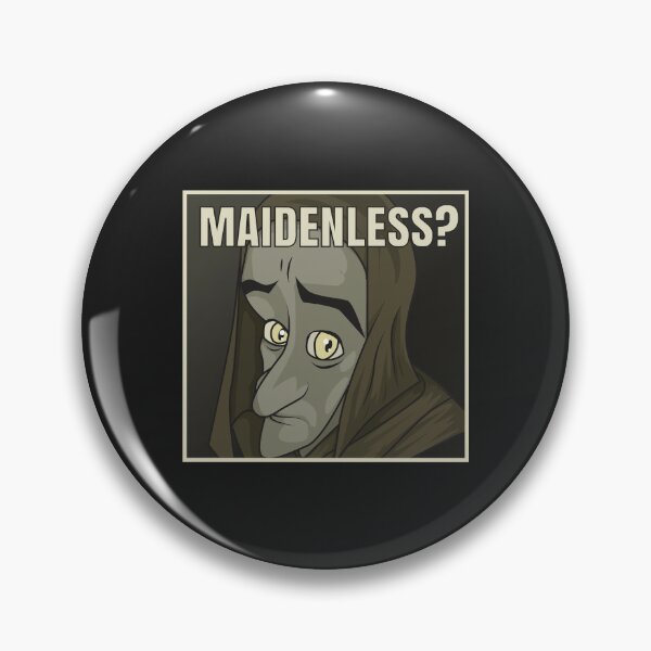 Item preview, Maidenless Sticker designed and sold by AnitaJGreenspan.