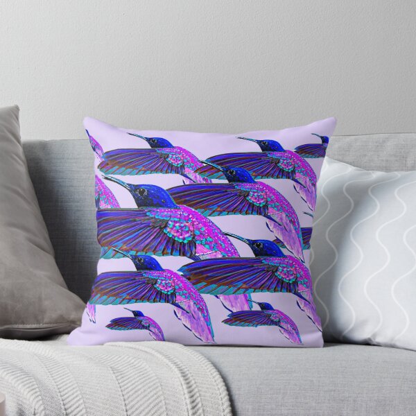 Item preview, VIBRANT LILAC HUMMINGBIRDS designed and sold by THE AMERICAN TEEVANGELIST.