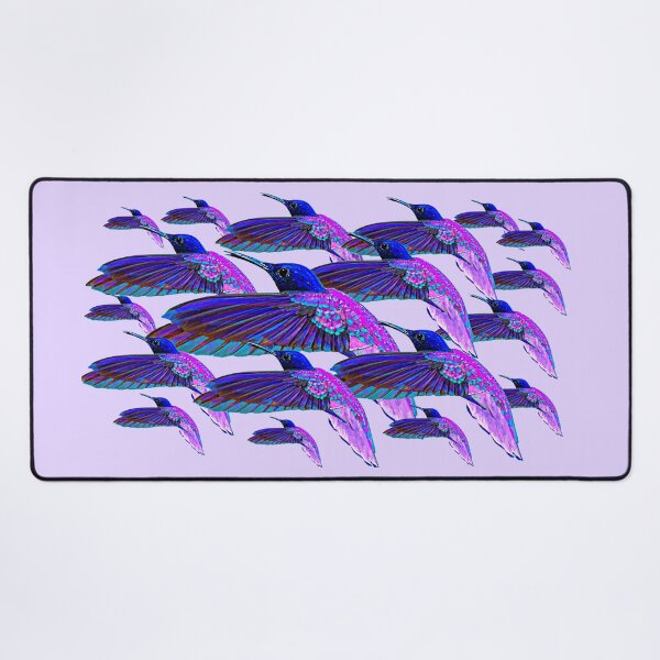 Item preview, VIBRANT LILAC HUMMINGBIRDS designed and sold by THE AMERICAN TEEVANGELIST.