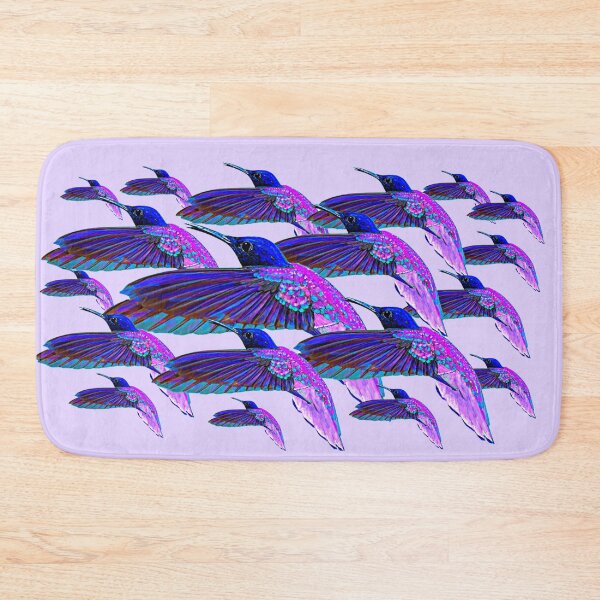 Item preview, VIBRANT LILAC HUMMINGBIRDS designed and sold by THE AMERICAN TEEVANGELIST.