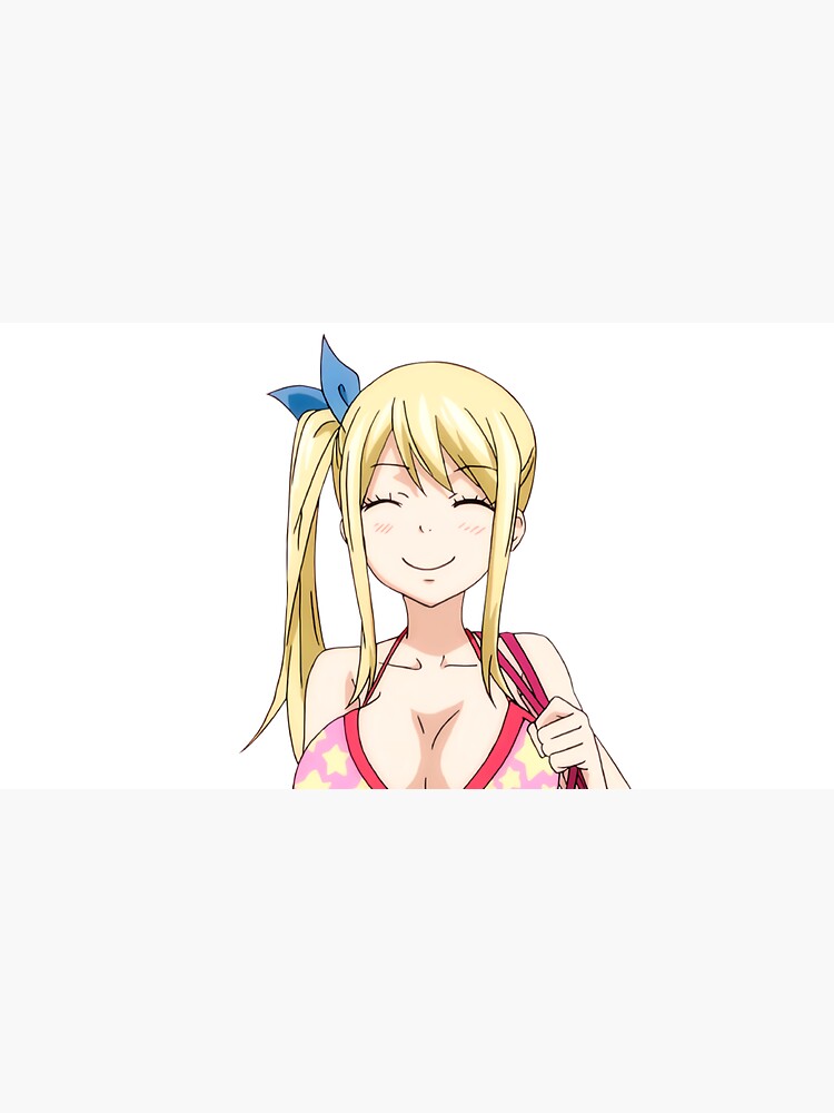 Sexy Lucy Heartfilia Lewd Bikini Fairy Tail Hentai Hot Ecchi Cap By