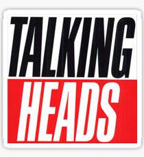 Talking Heads Sticker