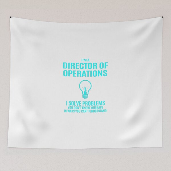 Item preview, Director Of Operations - I Solve Problems Job Gift designed and sold by melissaval2.