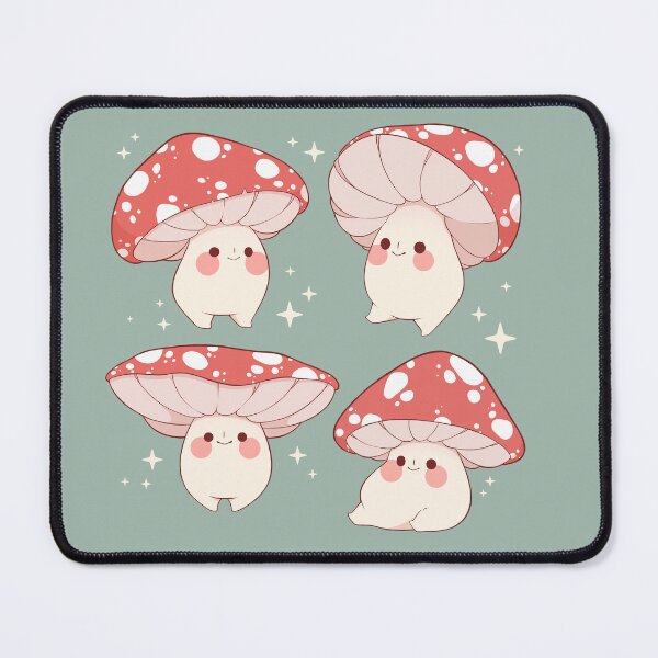 Item preview, Cute mushroom friends designed and sold by Rihnlin.