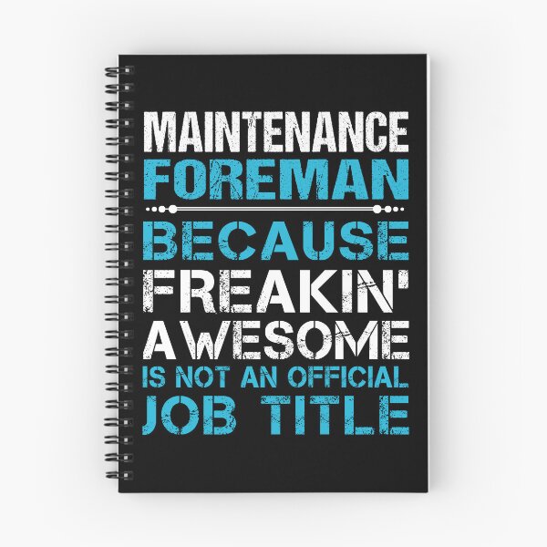 Item preview, Maintenance Foreman T Shirt - Freaking Awesome Gift Item Tee designed and sold by watkinsmat.