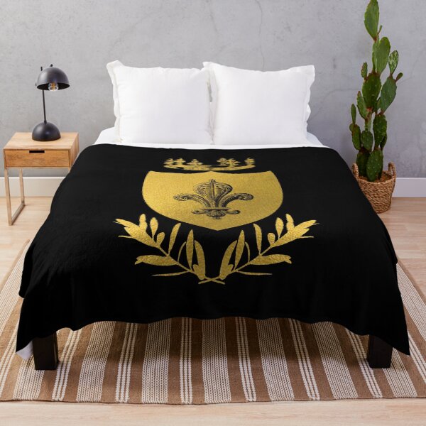 Item preview, Black & Gold Royal Emblem Shield designed and sold by idovedesign.