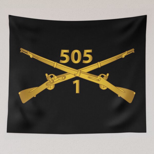 Item preview, 1st Bn, 505th Infantry Regiment Branch wo Txt X 300 designed and sold by Military Insignia Products.