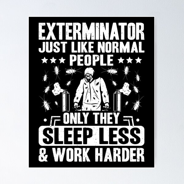 Item preview, Exterminator Pest Control Pest Controller designed and sold by Krautshirts.