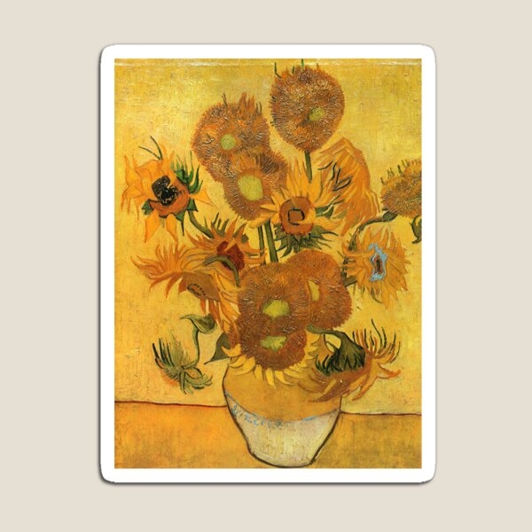 Item preview, Sunflowers Vincent van Gogh Famous Paintings Impressionist designed and sold by Instant Printing.