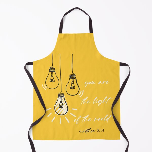 Item preview, You Are The Light of The World (Yellow) Spiral Notebook designed and sold by crafts-gift.