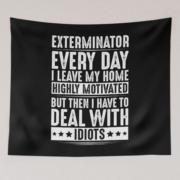 Item preview, Exterminator Pest Control Pest Controller designed and sold by Krautshirts.