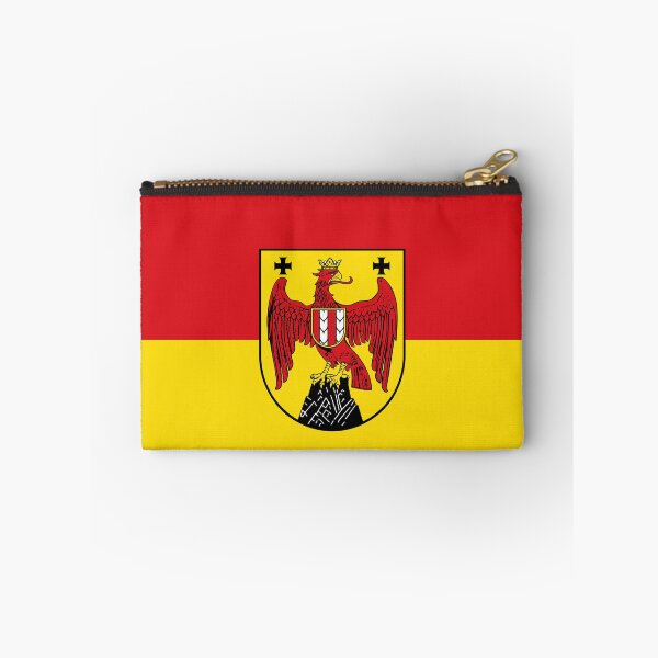Item preview, Flag of Burgenland, Austria with Coat of Arms designed and sold by Freihalt.