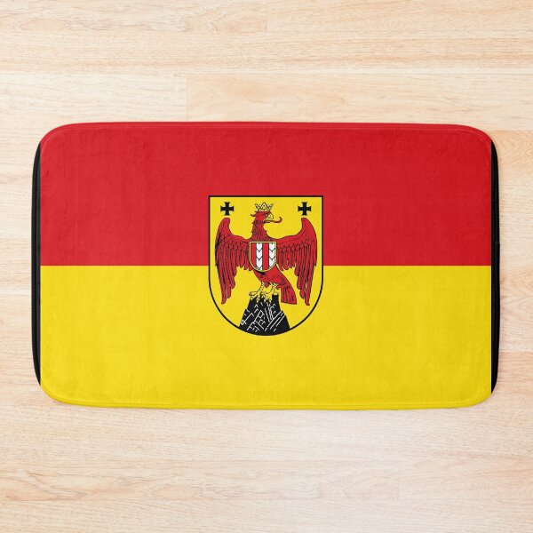 Item preview, Flag of Burgenland, Austria with Coat of Arms designed and sold by Freihalt.