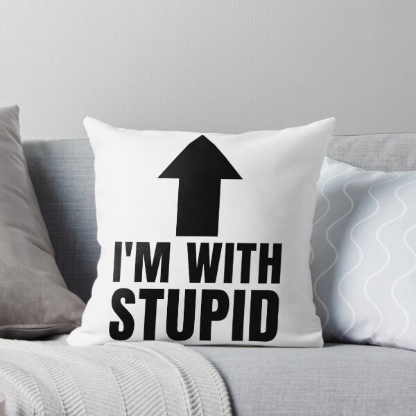 Item preview, I'm with stupid designed and sold by Agaly.