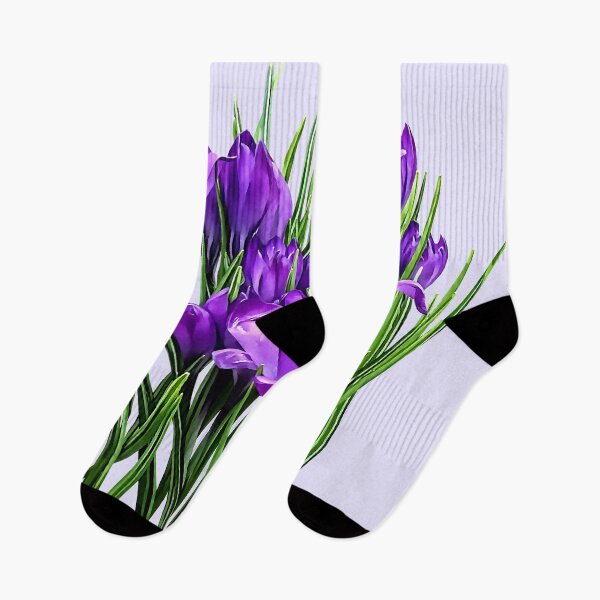 Item preview, Purple Crocuses designed and sold by Susan Savad.