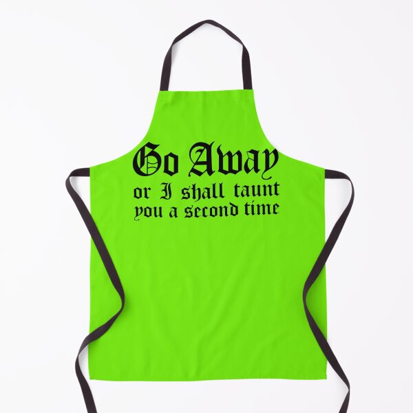 Item preview, Go Away Or I Shall Taunt You A Second Time  Sticker designed and sold by BRANDROBINSON.