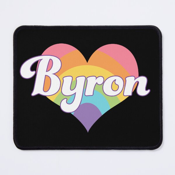 Item preview, Love Byron - Byron Bay, Australia - Rainbow Heart Byron designed and sold by Jazznote.