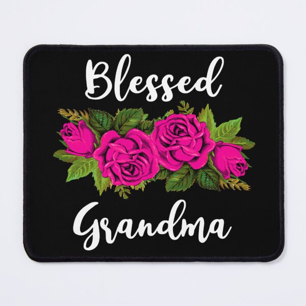 Item preview, Blessed Grandma Fuschia Pink Roses designed and sold by maximjki.