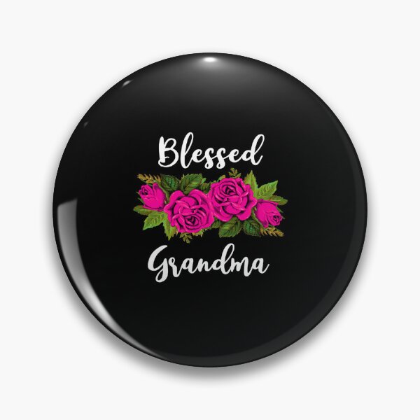 Item preview, Blessed Grandma Fuschia Pink Roses designed and sold by maximjki.