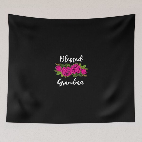 Item preview, Blessed Grandma Fuschia Pink Roses designed and sold by maximjki.