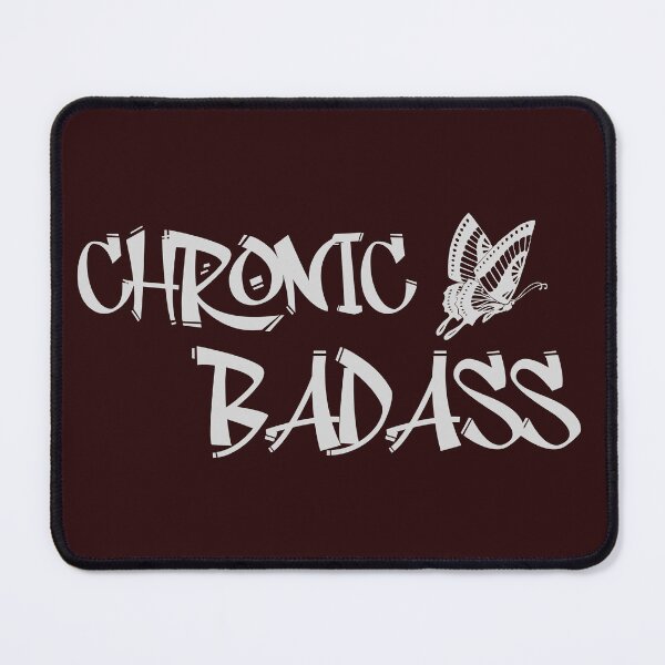 Item preview, Chronic Badass for Fibromyalgia Awareness   designed and sold by Paulele.