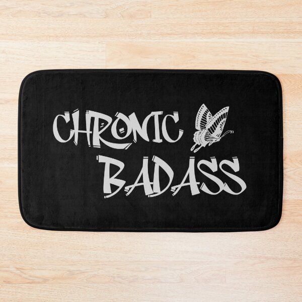 Item preview, Chronic Badass for Fibromyalgia Awareness   designed and sold by Paulele.