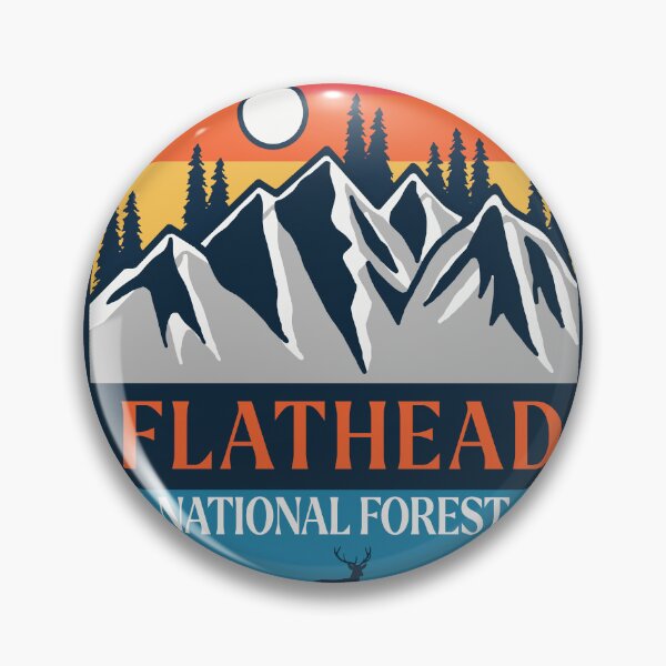 Item preview, Flathead national forest-Vintage designed and sold by Nature-mark.
