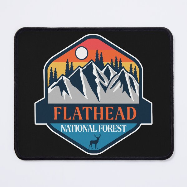 Item preview, Flathead national forest-Vintage designed and sold by Nature-mark.