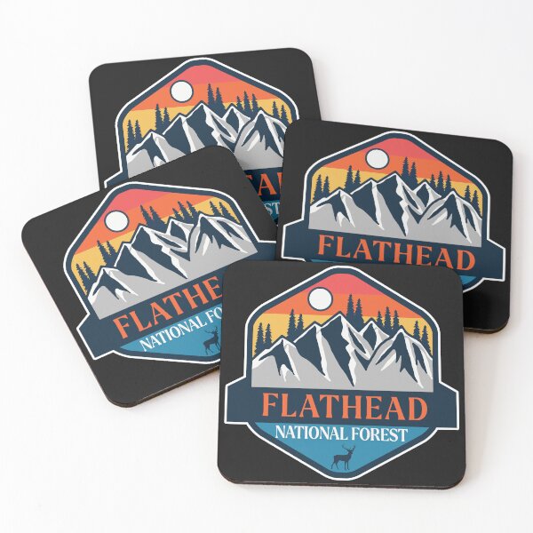 Item preview, Flathead national forest-Vintage designed and sold by Nature-mark.