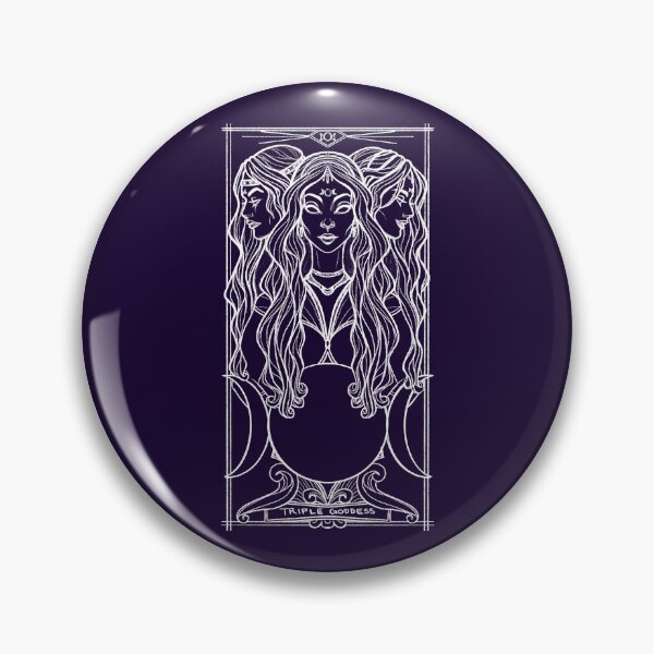 Item preview, Triple Goddess - White lines designed and sold by charligal.