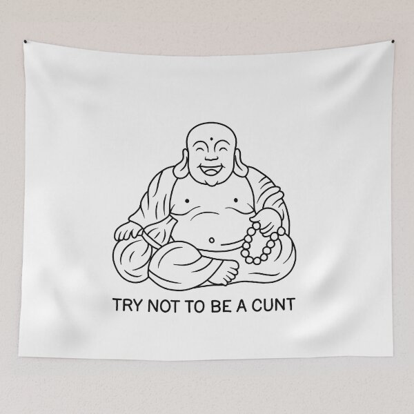 Item preview, Try Not To Be a Cunt designed and sold by ValentinaHramov.