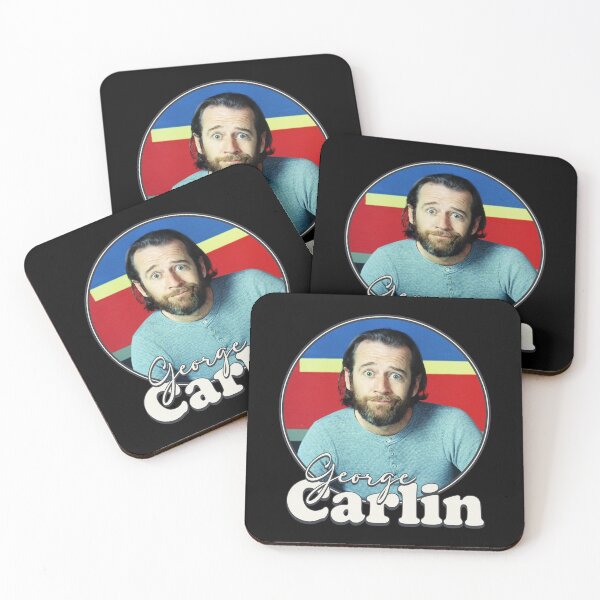 Item preview, George Carlin Retro Portrait FanArt Tribute designed and sold by IngolfMatzen.