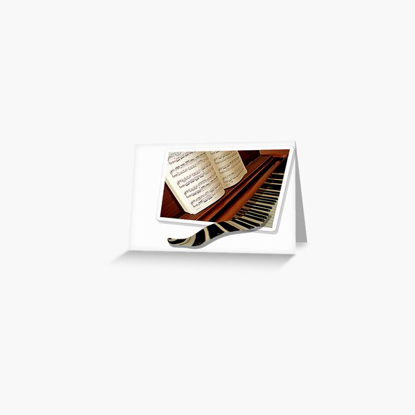 Let music fly away Greeting Card