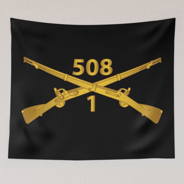 Item preview, 1st Bn, 508th Infantry Regiment Branch wo Txt X 300 designed and sold by Military Insignia Products.