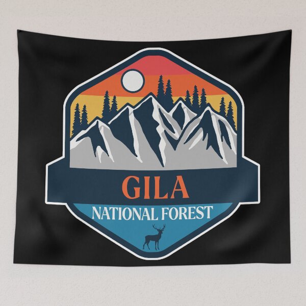 Item preview, Gila national forest-Vintage designed and sold by Nature-mark.