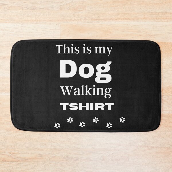 Item preview, This is my dog walking t shirt. Funny canine walking quote. Funny dog slogan. designed and sold by Doggymadness.