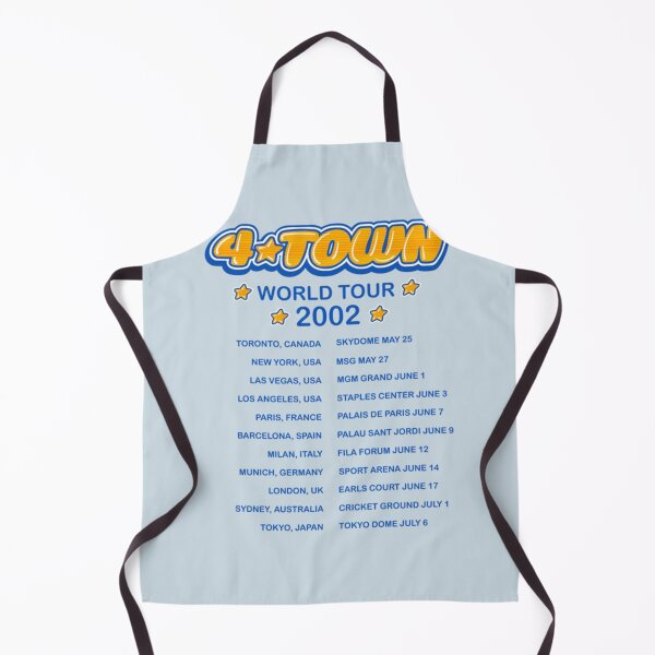 Item preview, 4town, 4Town world tour dates 2002 concert tee designed and sold by travisjonathan.