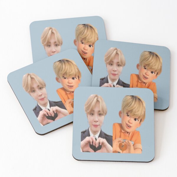 Item preview, Bts Cute Love turning red Friends    designed and sold by travisjonathan.