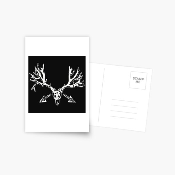 Postkarten Buck Deer Redbubble