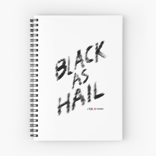 Item preview, Black As Hail (Light Background) designed and sold by DiHK.