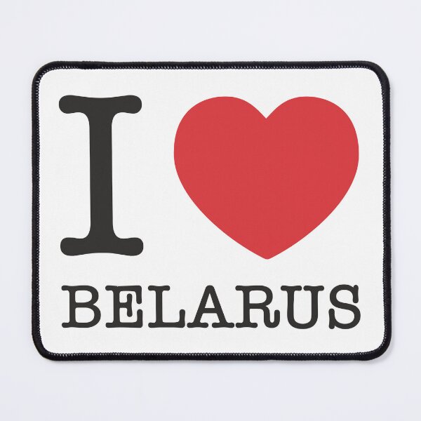 Item preview, I love Belarus designed and sold by SYMBAL.BY.