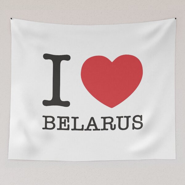Item preview, I love Belarus designed and sold by SYMBAL.BY.