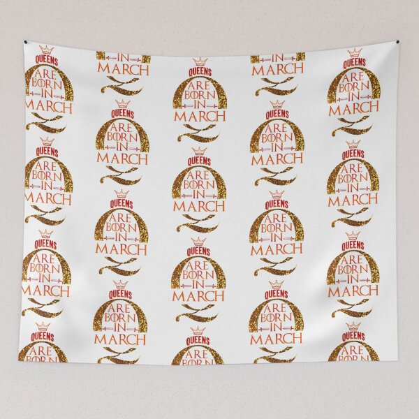 Item preview, Queens are born in march  designed and sold by bestdesign4u.