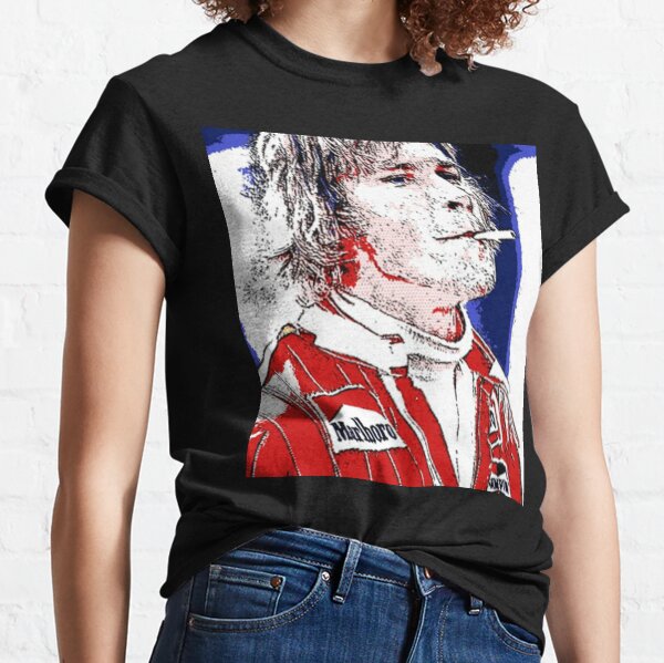 James Hunt Pop Art F1 Classic T-Shirt