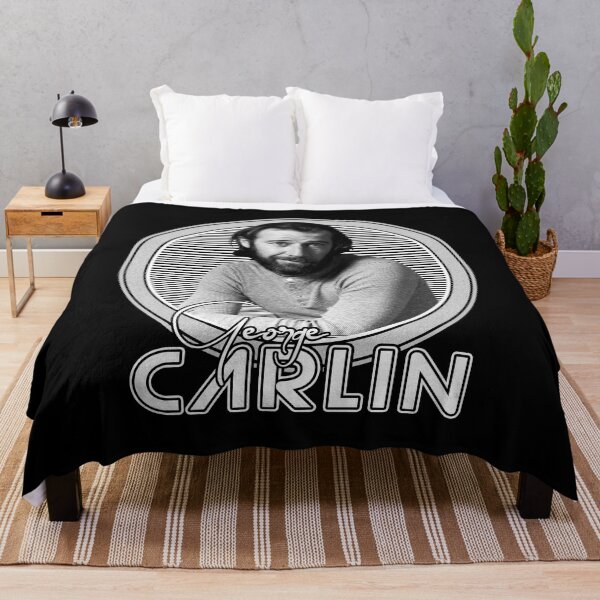 Item preview, George Carlin Vintage Aesthetic Fan Art Tribute designed and sold by IngolfMatzen.