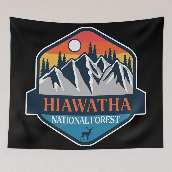 Item preview, Hiawatha national forest-Vintage designed and sold by Nature-mark.