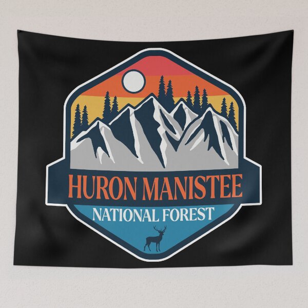 Item preview, Huron Manistee national forest-Vintage designed and sold by Nature-mark.