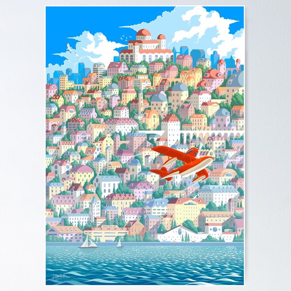 Porco Rosso Posters for Sale