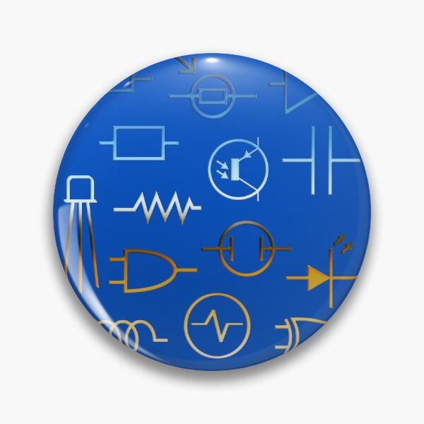 Item preview, Electronic Components Symbols designed and sold by EngineersArt.