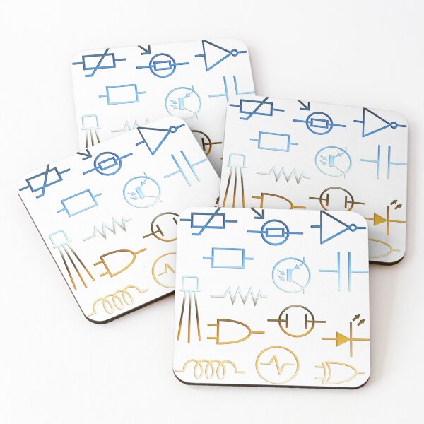 Item preview, Electronic Components Symbols designed and sold by EngineersArt.